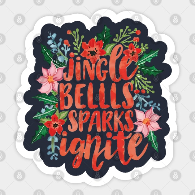 Jingle Bells Sparks Ignite Christmas Special Sticker by Joker & Angel